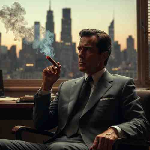 《教父》的权谋阴影与《广告狂人》的品位光环：解码影视剧中雪茄的深层哲学